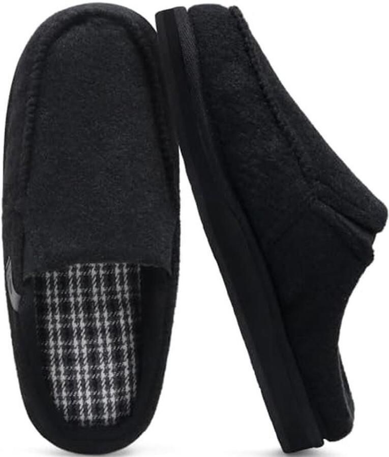 Comfortabele Heren Pantoffels met Memory Foam en Rutschtbestendige Zool