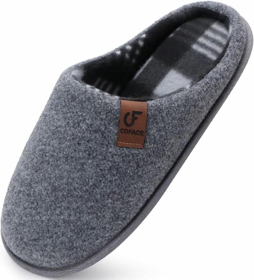 Comfortabele Heren Pantoffels met Memory Foam Instapmodel voor Binnen en Buiten