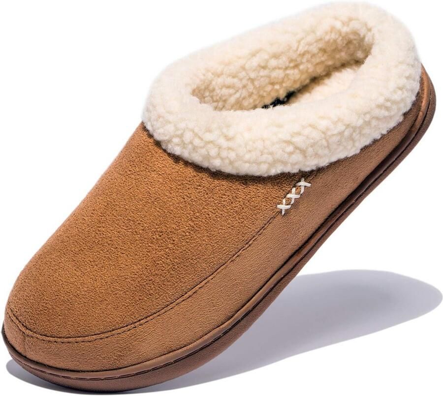 Comfortabele Heren Pantoffels met Traagschuim en Antislip Zool