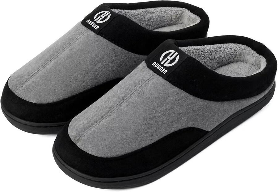 Comfortabele Heren Pantoffels met Traagschuim en Antislipzool