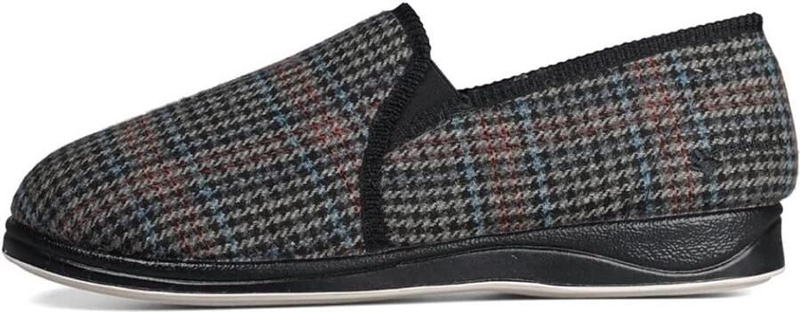 Comfortabele Heren Pantoffels met Traagschuim en Brede Pasvorm