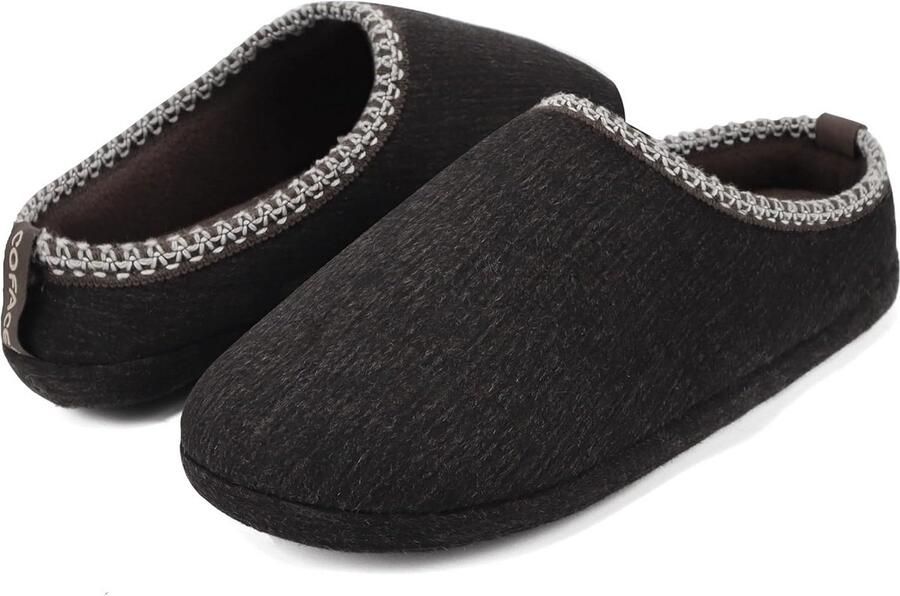 Comfortabele Heren Pantoffels met Traagschuim Zachte Binnen- en Buiten Slippers