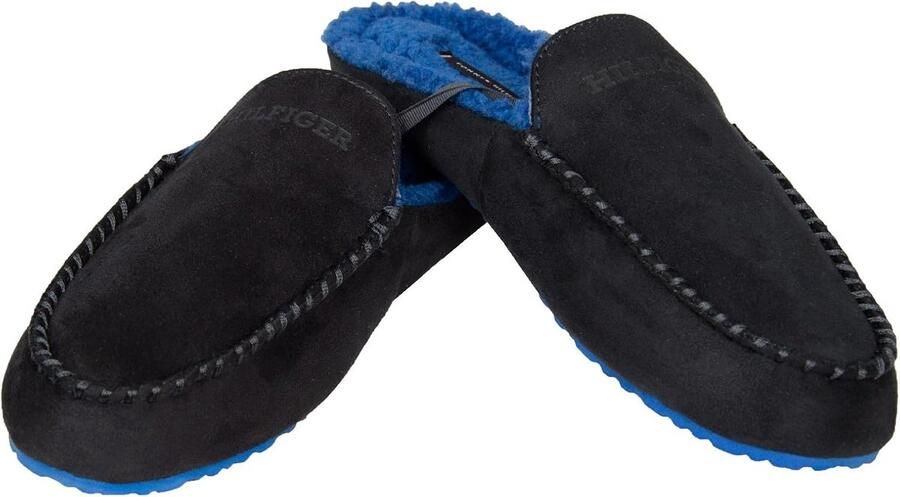 Comfortabele Heren Pantoffels Mocassin Open met Logo