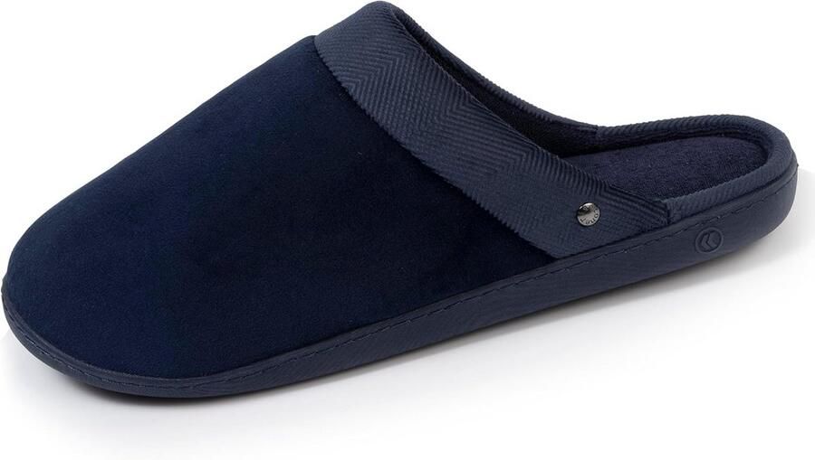 Comfortabele Heren Pantoffels van Biologisch Katoen Makkelijk Aan- en Uittrekken