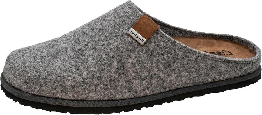 Comfortabele Heren Pantoffels van Gerecycled Vilt Duurzame Huisschoenen met Uitneembaar Voetbed