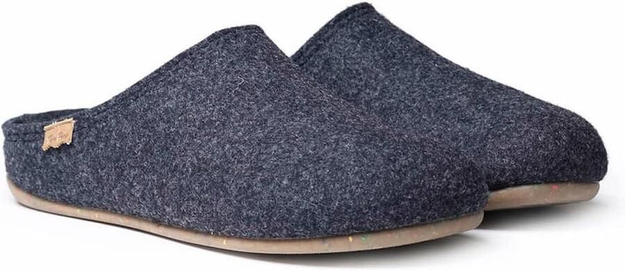 Comfortabele Heren Pantoffels van Gerecycled Vilt