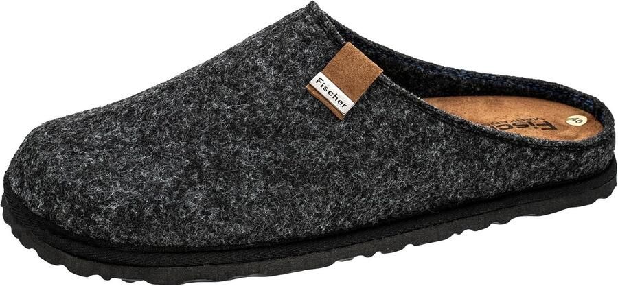 Comfortabele Heren Pantoffels van Gerecycled Vilt