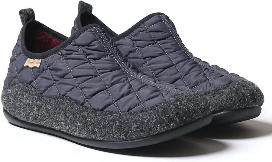 Comfortabele Heren Pantoffels van Vilt en Stof Binnenschoenen voor Heren