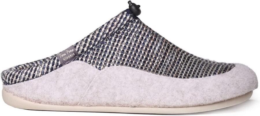 Comfortabele Heren Pantoffels van Vilt met Rubberen Zool