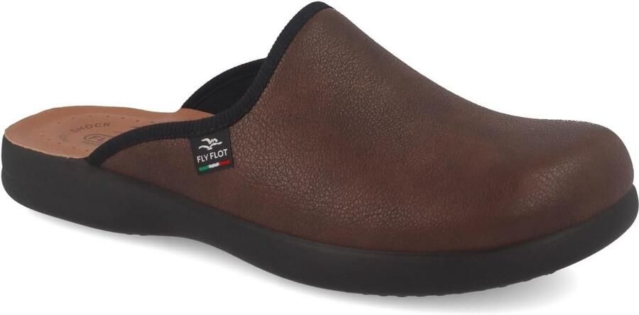 Comfortabele Heren Pantoffels van Vilt met Warme Scheerwollen Voering en Klittenband