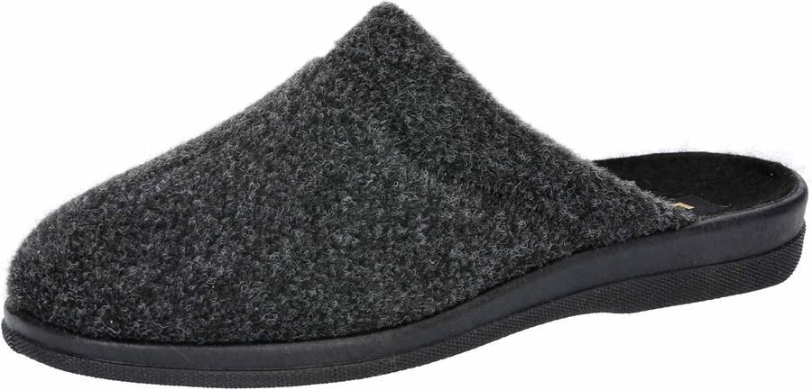 Comfortabele Heren Pantoffels Zwart