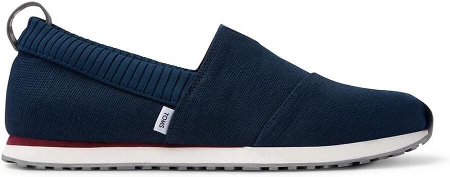 Comfortabele Heren Sandalen Blauw Heritage Canvas