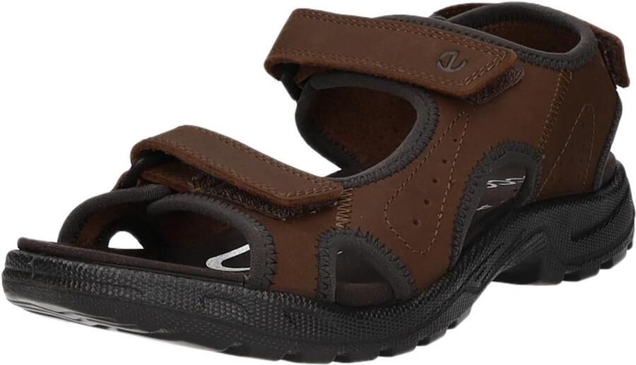 Comfortabele Heren Sandalen Leer en Nubuck Geschikt voor Wandelen