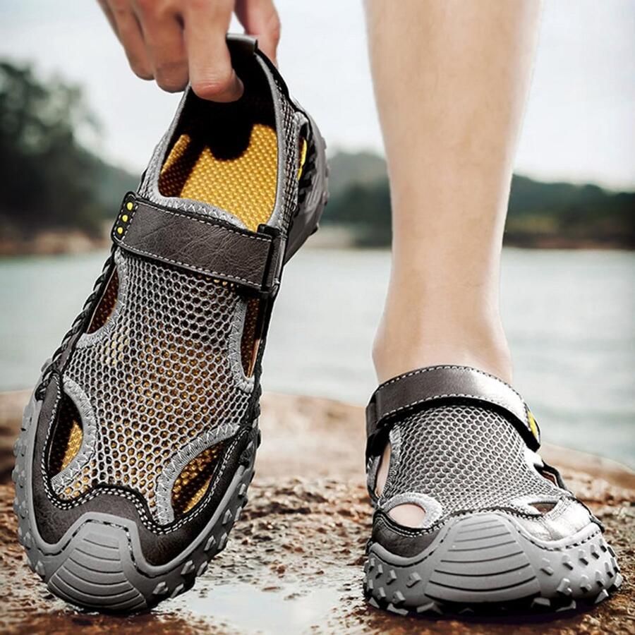 Comfortabele Heren Sandalen met Antislip Zool Zomer Wandelschoenen