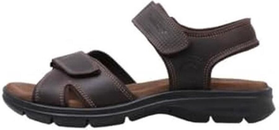 Comfortabele heren sandalen met basicspeeptoe