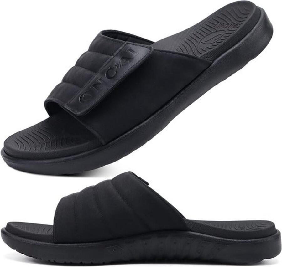 Comfortabele Heren Sandalen met Verstelbare Riem en Ergonomische Voetbed Ondersteuning