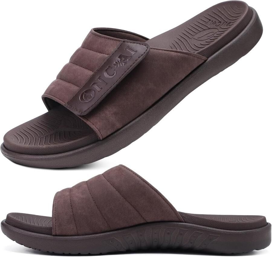 Comfortabele Heren Sandalen met Verstelbare Riem en Orthopedische Voetondersteuning