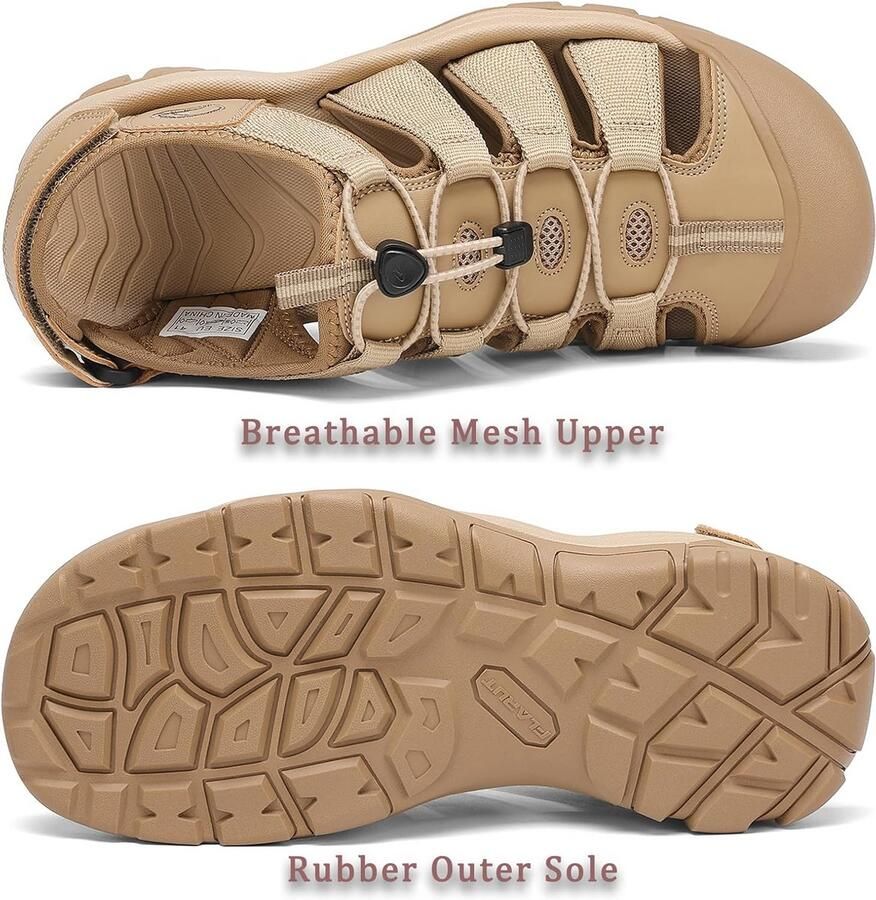 Comfortabele Heren Sandalen voor Wandelen en Buitenactiviteiten