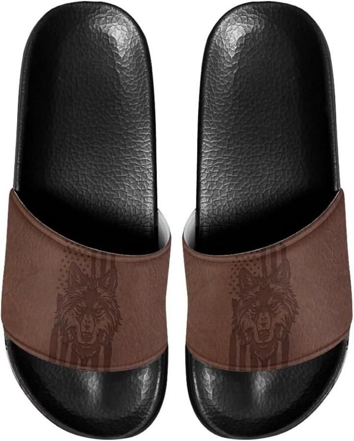 Comfortabele Heren Slides Zomersandalen Strand- en Badkamerslippers Antislip