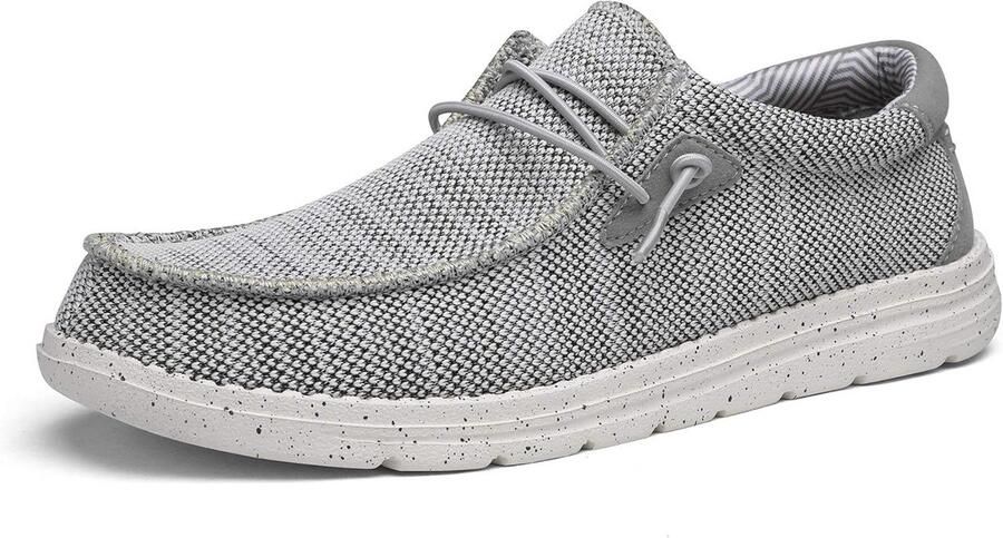 Comfortabele Heren Slip-On Schoenen met Stretch Casual Instapschoenen