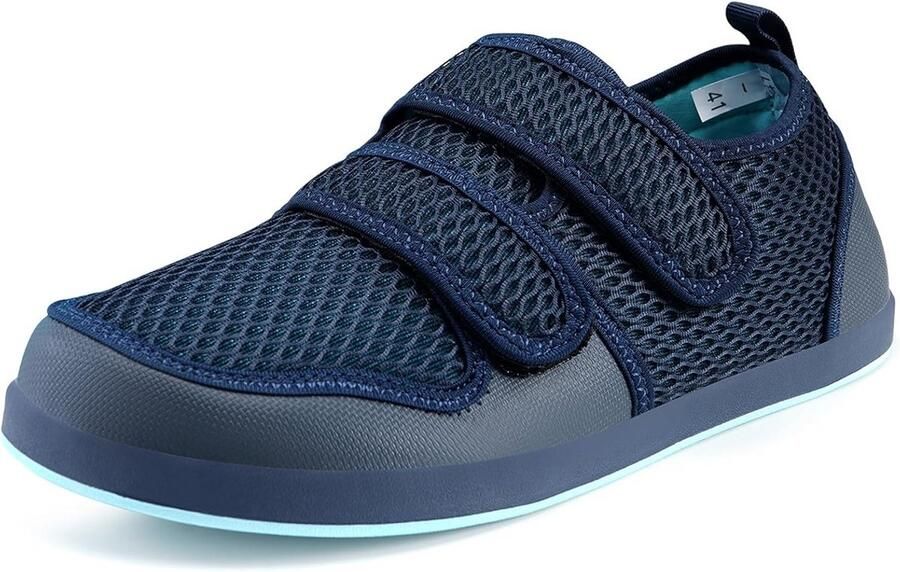 Comfortabele Heren Slippers en Sandalen met Klittenband voor Brede Voeten en Diabetes