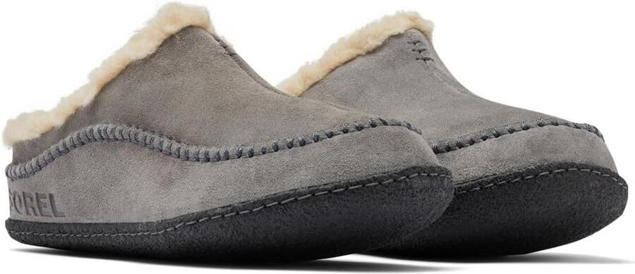 Comfortabele Heren Slippers met Fleece Voering en Antislip Rubberzool