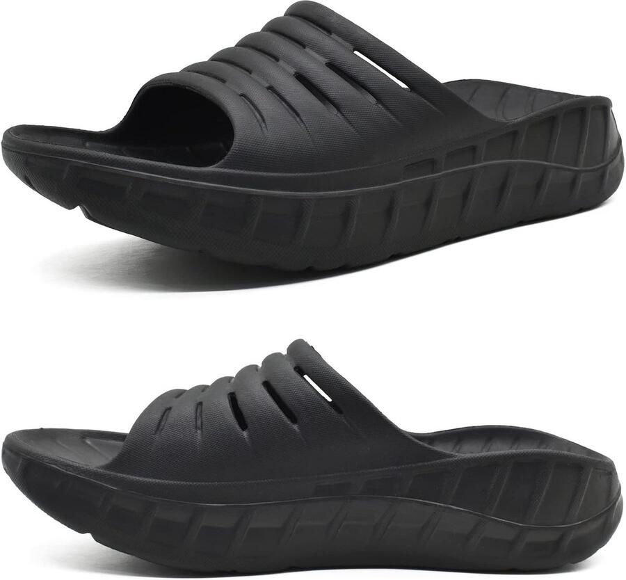 Comfortabele Heren Slippers voor Plantar Fasciitis en Herstel