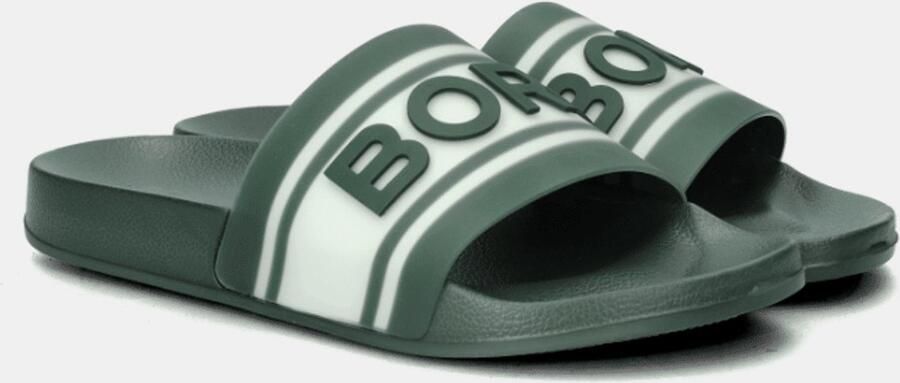 Comfortabele Heren Slippers Sandalen Groen TPU Rubber EVA Zool