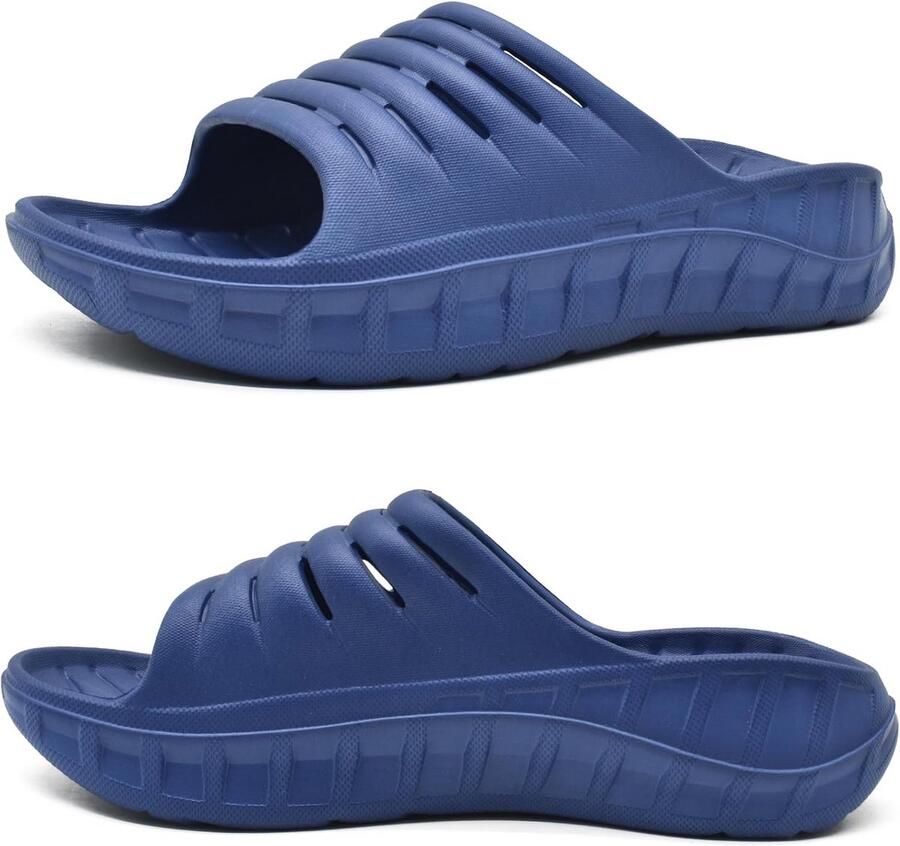 Comfortabele Heren Slippers voor Plantar Fasciitis en Herstel Lichtgewicht Slides