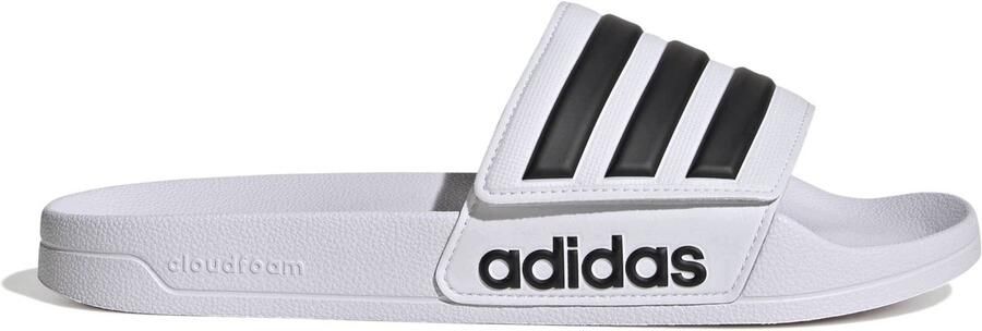 Comfortabele Heren Slippers Wit Zwart