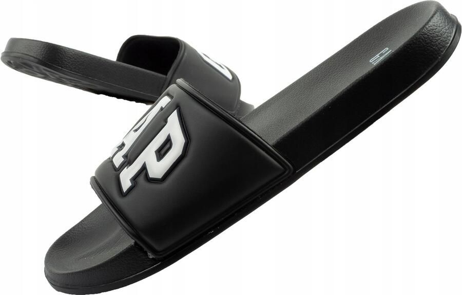 Comfortabele Heren Slippers Zwart Wit