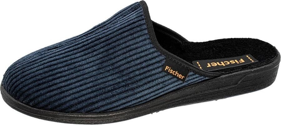 Comfortabele Heren Sloffen met Warme Badstof Voering en Antislipzool