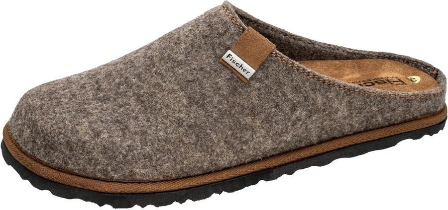 Comfortabele Heren Pantoffels van Gerecycled Vilt