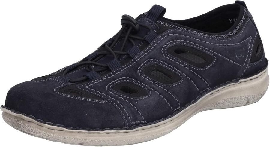 Comfortabele Heren Sneaker met Brede Pasvorm en Lichte Zool