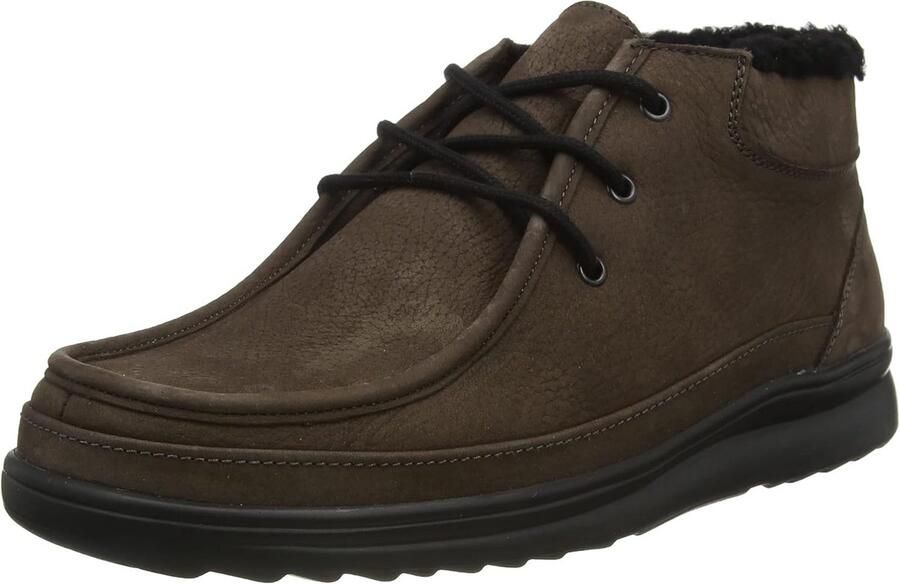 Comfortabele Heren Sneaker van Echt Leer met Uitneembaar Voetbed