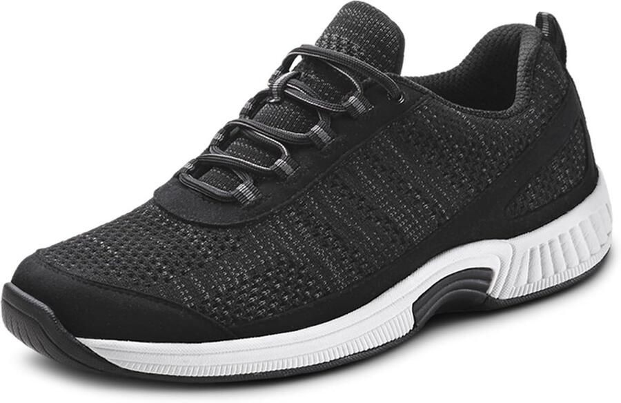Comfortabele Heren Sneakers Ademend Gebreid en Orthopedisch Ondersteunend