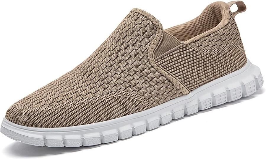 Comfortabele Heren Sneakers Ademend Lichtgewicht Sportschoenen Instapper voor Hardlopen Fitness Wandelen