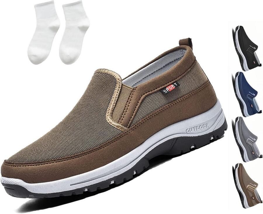 Ade de Comfortabele Sneakers voor en Lichtgewicht Reisschoenen