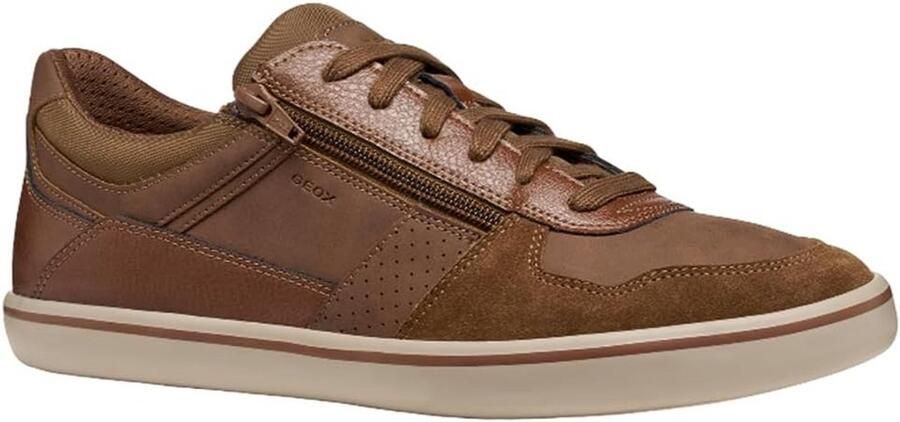 Comfortabele Heren Sneakers met Ademend Reptielenleer