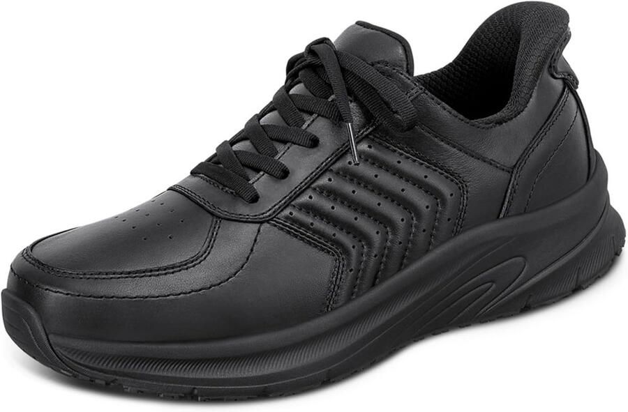 Comfortabele Heren Sneakers met Enkel Ondersteuning en Brede Pasvorm