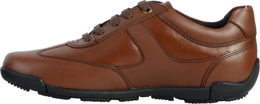 Comfortabele Heren Sneakers van Glad Leer voor Casual Looks