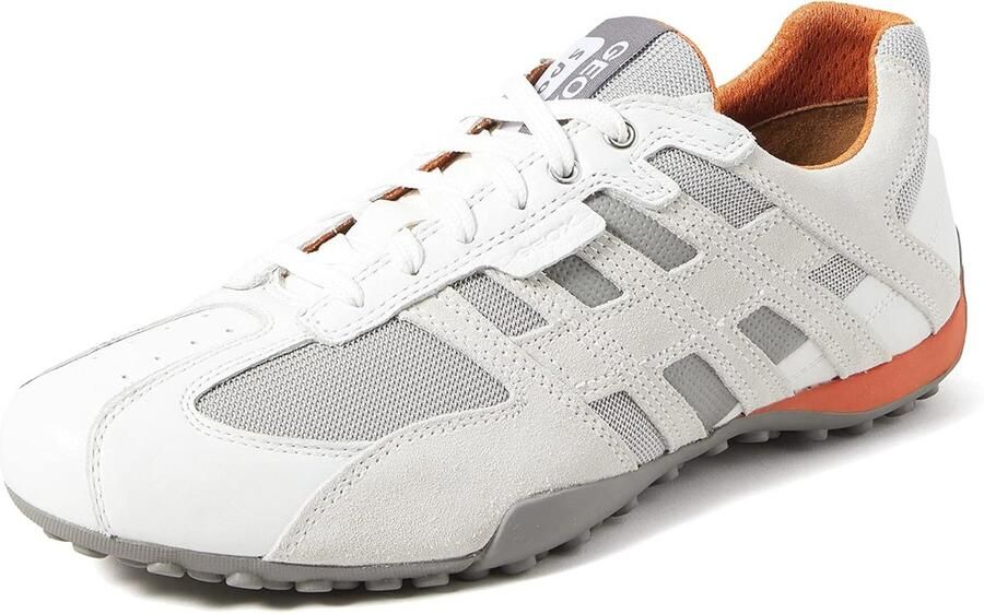 Comfortabele heren sneakers van suèdeleer en nappaleer