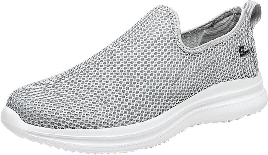 Comfortabele Heren Sneakers Zomer Ademend Mesh Lichtgewicht Casual Schoenen