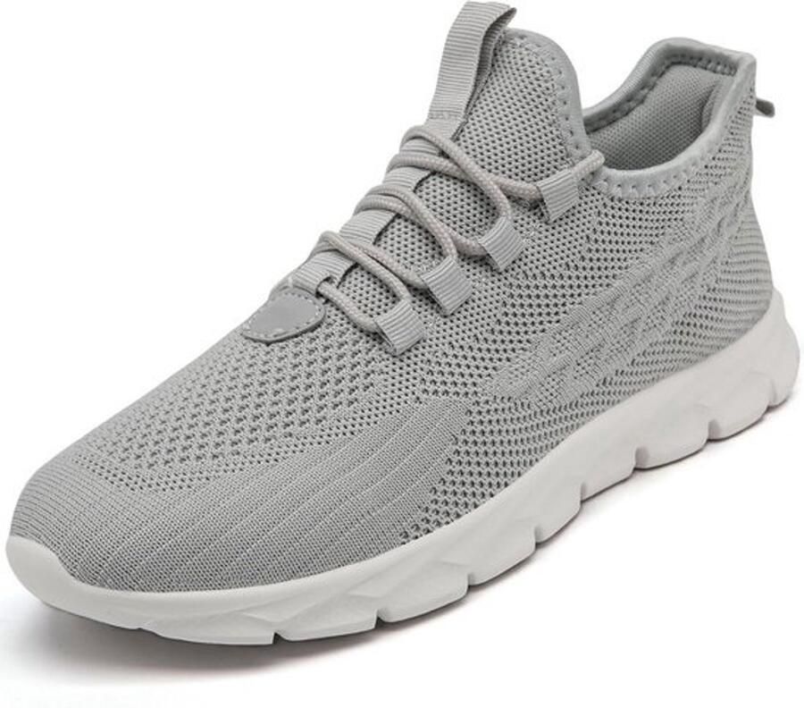 Comfortabele Heren Sneakers Zomer Wandelschoenen Ademend Mesh Slip-On