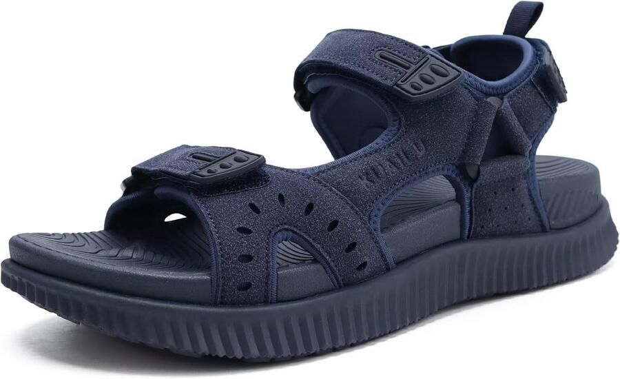 Comfortabele Heren Wandelsandalen met Voetboog Support Sportief en Casual Zomer Sandaal
