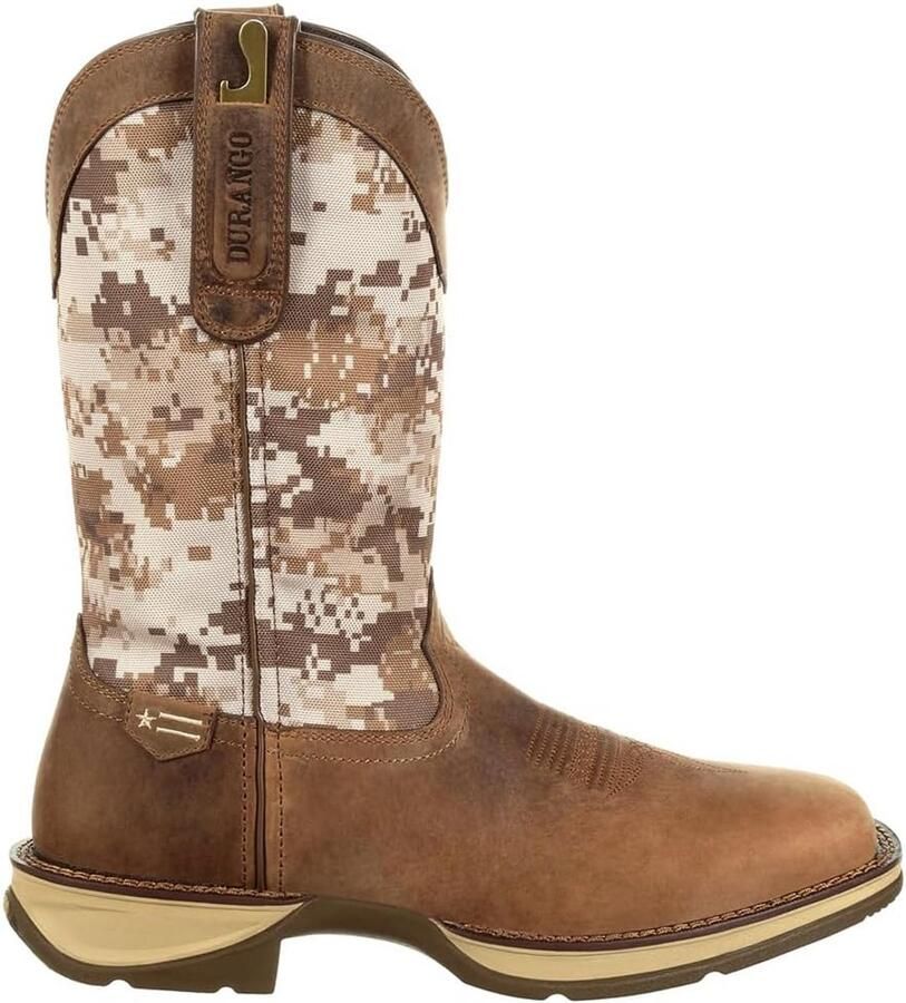 Comfortabele Heren Western Laarzen met Demping en Antislipzool