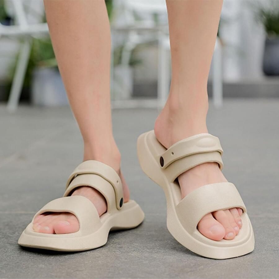 Comfortabele Herensandalen en Pantoffels Lichtgewicht Badslippers voor Zomer en Outdoor