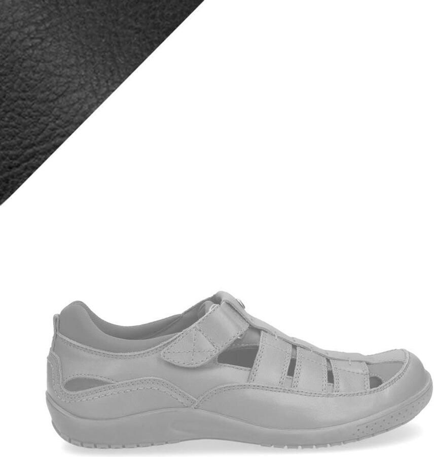 Comfortabele Heren Sandalen van Leer met Uitneembaar Voetbed