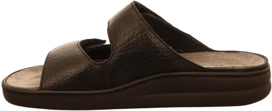 Comfortabele zwarte wandelsandalen met verstelbare bandjes