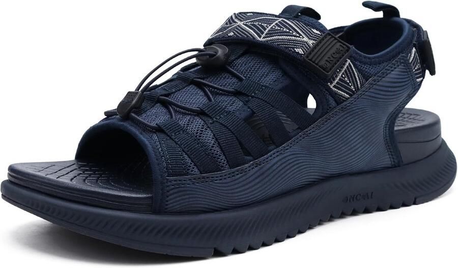 Comfortabele Herensandalen Outdoor Sport met Orthopedische Zool Wandelsandalen